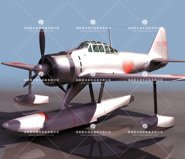 黔江3D模型飞机_